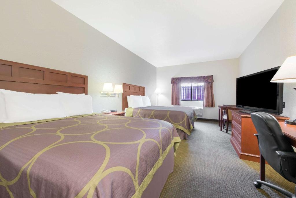 Super 8 by Wyndham Abilene South - Habitación Con 2 Camas Grandes - No Fumadores