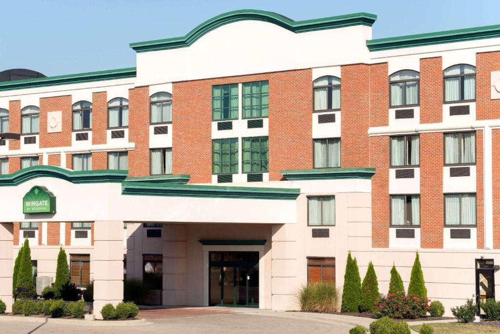 a rendering of the front of a hotel at Wingate by Wyndham Dayton - Fairborn in Fairborn