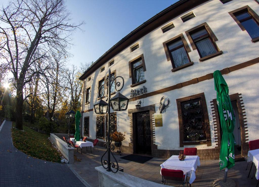 Budova, kde se penzion nachází