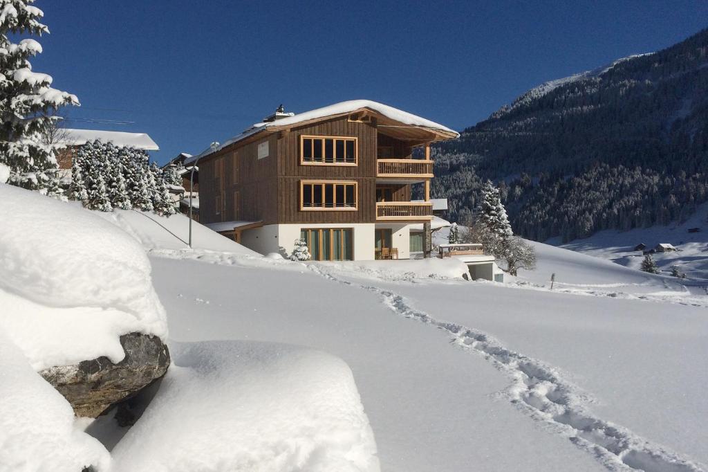 Ahorn Chalet Mittelberg talvel