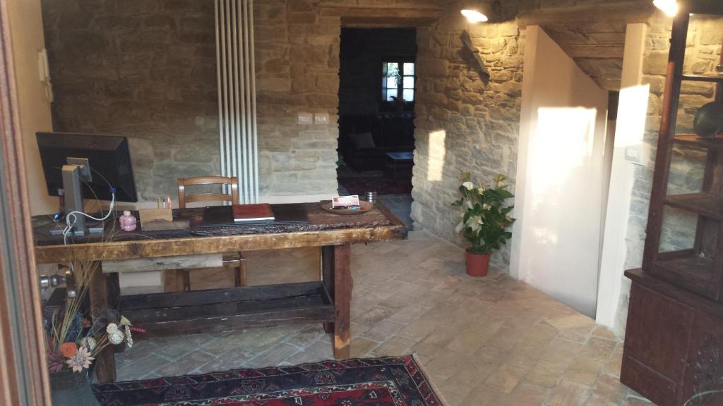 Kuchyň nebo kuchyňský kout v ubytování Valbuona B&B