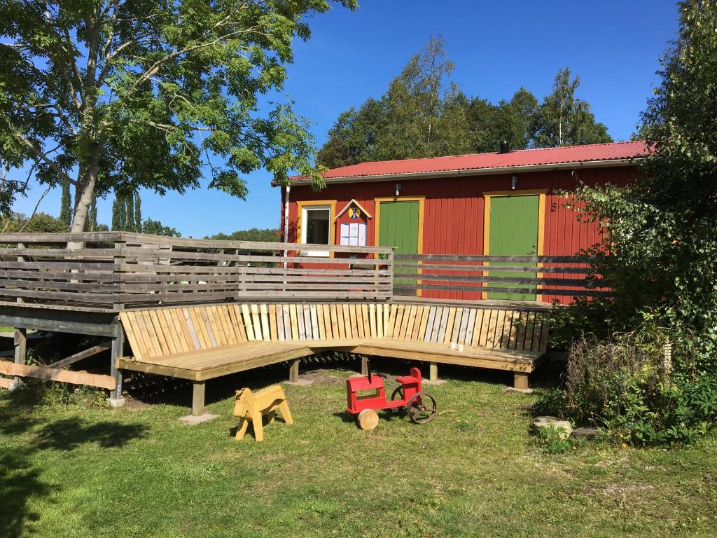 Zahrada ubytování STF Lugnåsberget Ekohotell