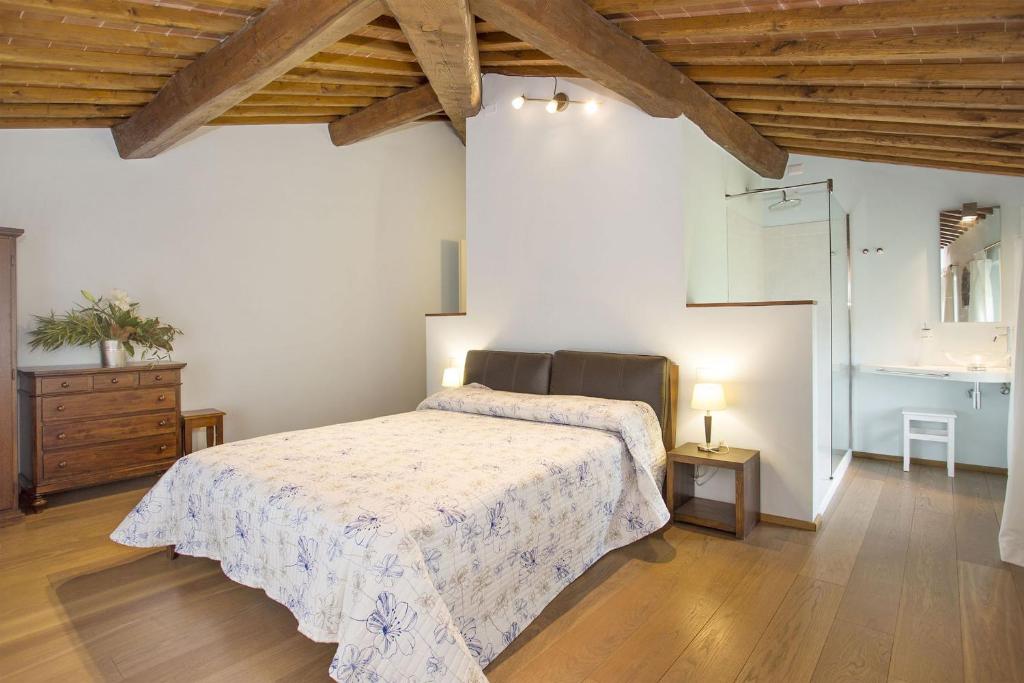 Posteľ alebo postele v izbe v ubytovaní Santo Stefano 10 by Salogi Villas