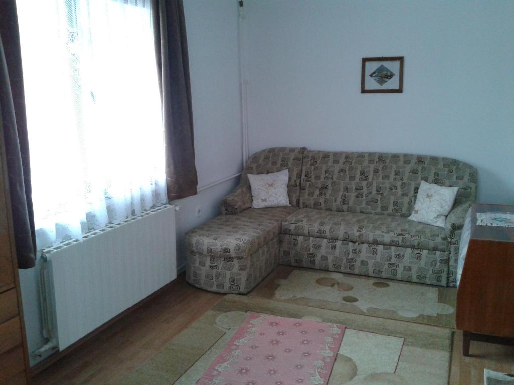 Posezení v ubytování Csaki Vendeghaz