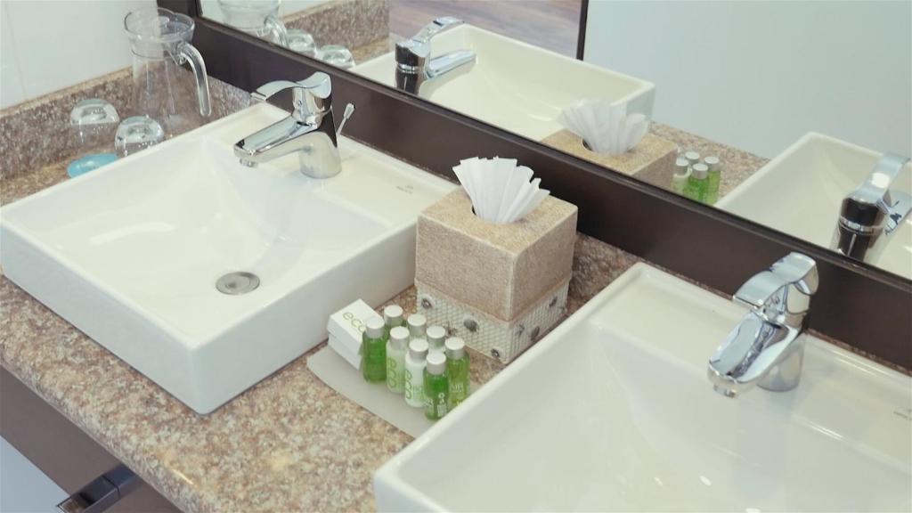 Koupelna v ubytování Ikala Galapagos Hotel
