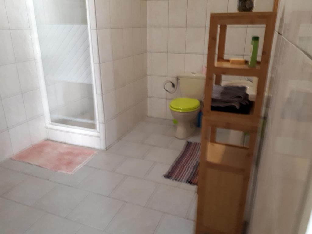 Koupelna v ubytování Refuge de Joel