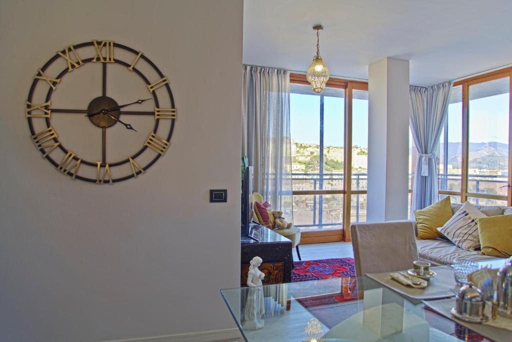 Χώρος καθιστικού στο B & B La Terrazza sul mare