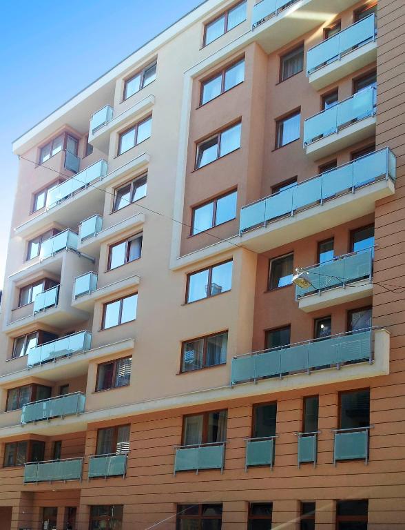 Budova, v ktorej sa apartmánový hotel nachádza