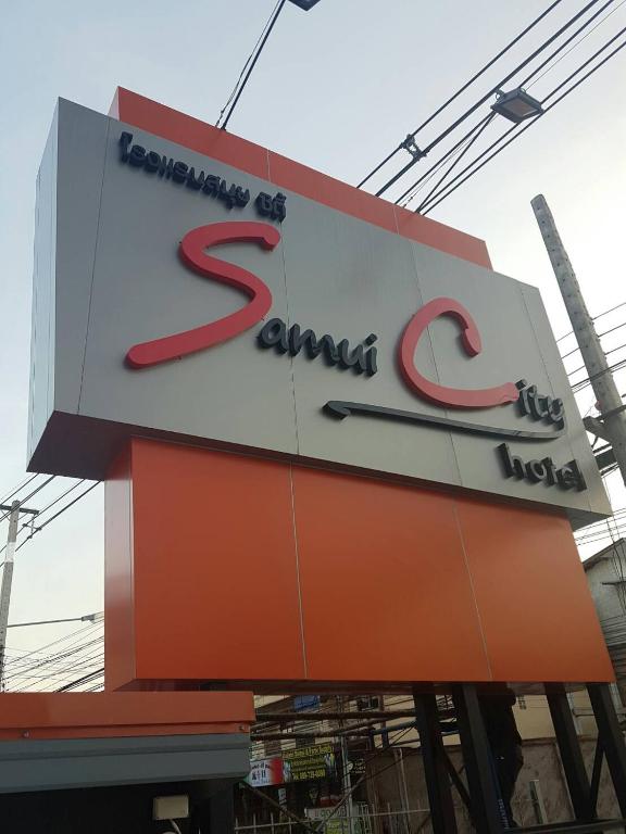 Certifikát, hodnocení, plakát nebo jiný dokument vystavený v ubytování Samui City Hotel