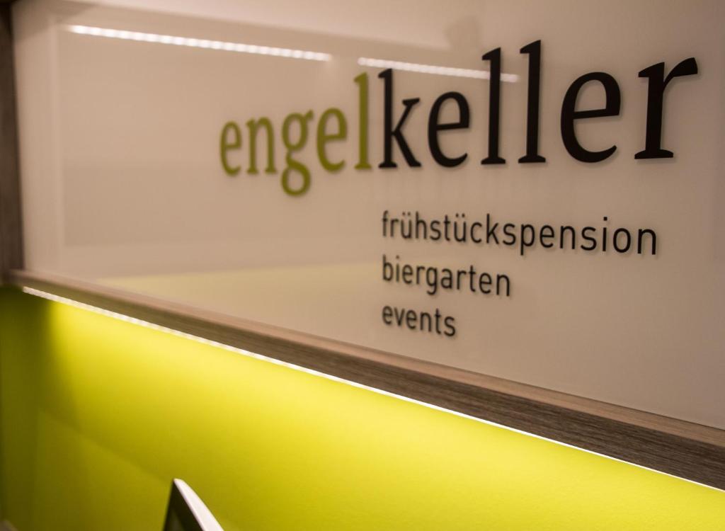 Certifikát, hodnocení, plakát nebo jiný dokument vystavený v ubytování Pension Engelkeller