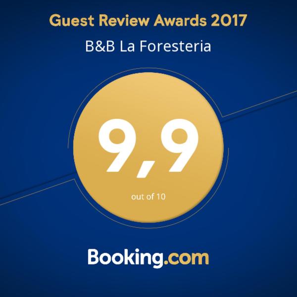 Certifikát, hodnocení, plakát nebo jiný dokument vystavený v ubytování Casa vacanze La Foresteria
