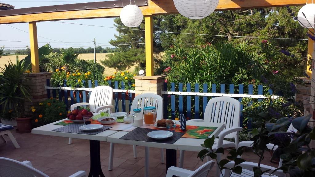 Zahrada ubytování b&b Bigolin Cristina