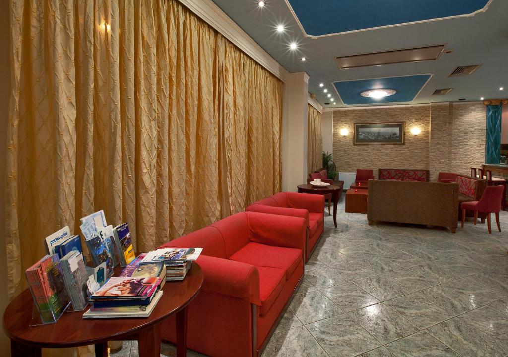 Posezení v ubytování Epidavria Hotel