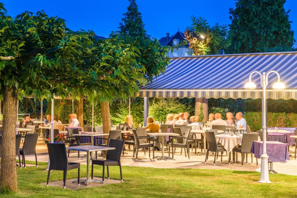 Restaurace v ubytování Le Sablier du Temps