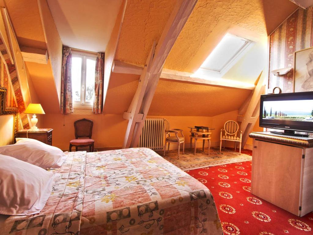 Belle Isle Sur Risle - Chateau Hotel & Spa - Chambre Double Mansardée