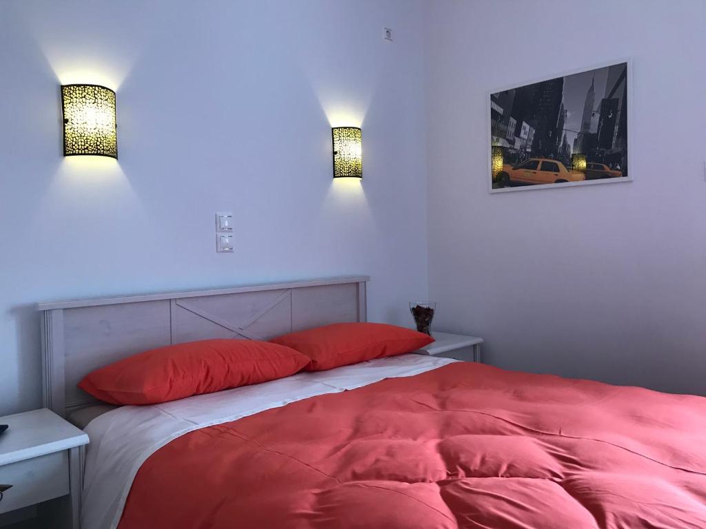 Posteľ alebo postele v izbe v ubytovaní dream penthouse