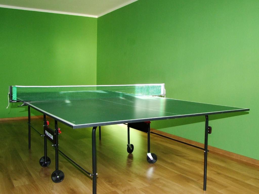 Stolní tenis v ubytování Penzión Biela Voda nebo okolí