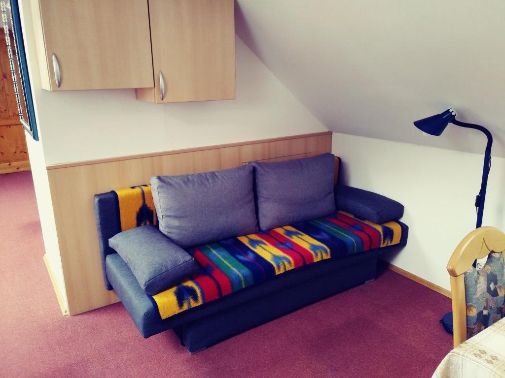 Posezení v ubytování Gästehaus Hobelleitner