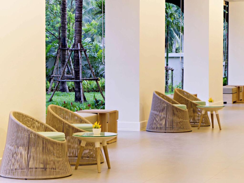 Posezení v ubytování ibis Styles Krabi Ao Nang
