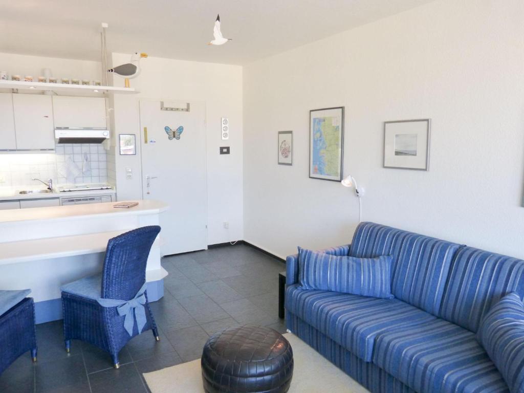 Posezení v ubytování Ferienwohnung *Mein Meerblick*