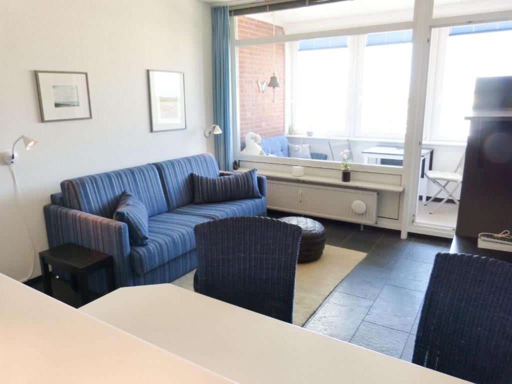 Posezení v ubytování Ferienwohnung *Mein Meerblick*