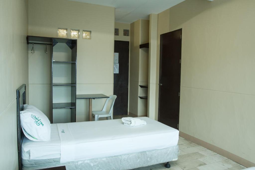 Postel nebo postele na pokoji v ubytování GV Hotel - Valencia