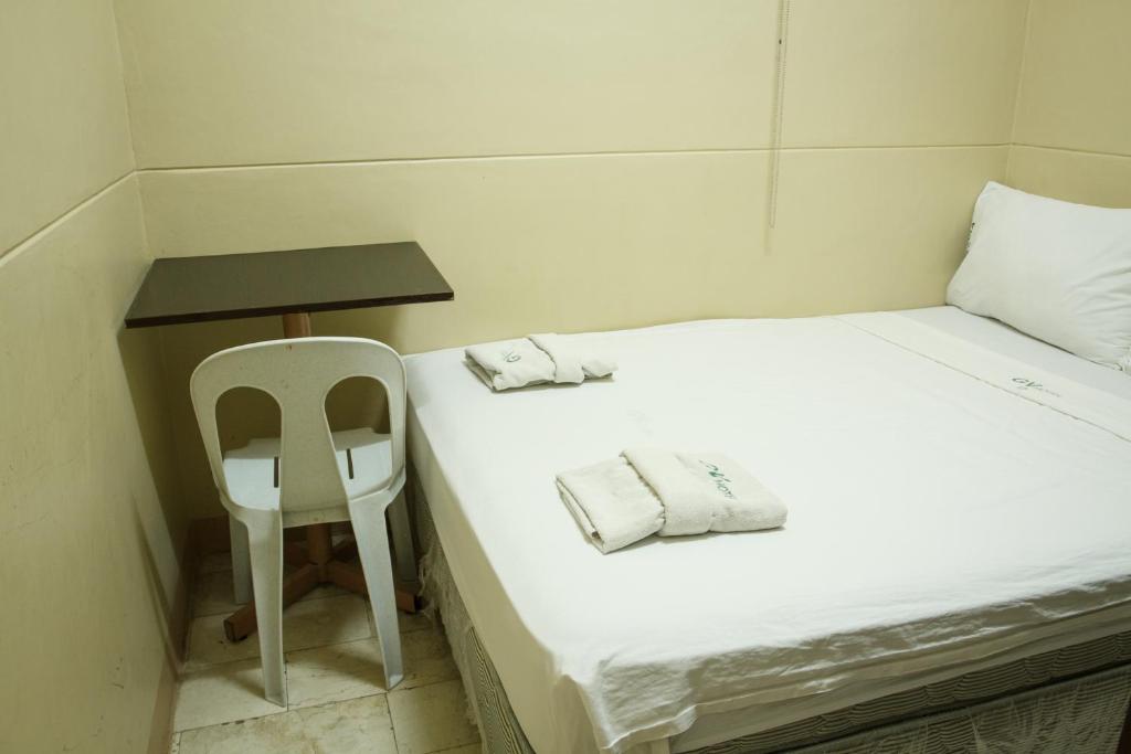 Postel nebo postele na pokoji v ubytování GV Hotel - Valencia