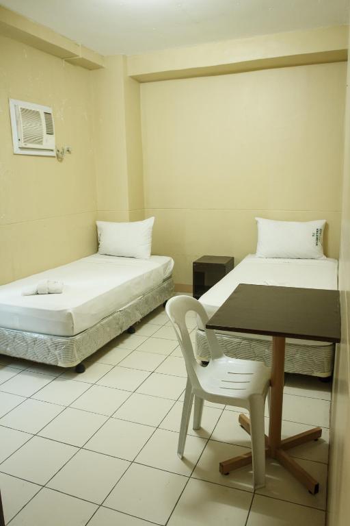 Postel nebo postele na pokoji v ubytování GV Hotel - Valencia