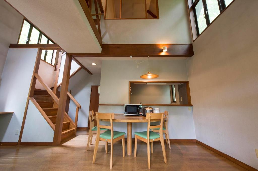 Kuchyň nebo kuchyňský kout v ubytování Izumigo AMBIENT Azumino Cottage