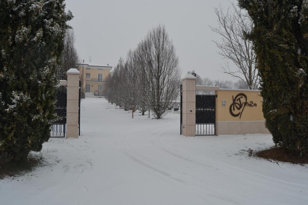 Agriturismo Olistico Atman v zimě