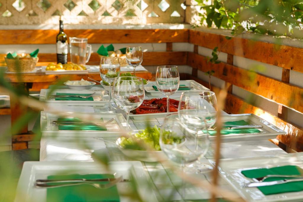 Restaurace v ubytování Pansion Mlikota