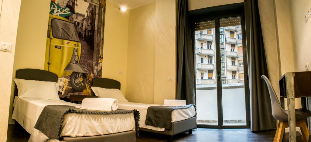 Posezení v ubytování Hostel Trastevere