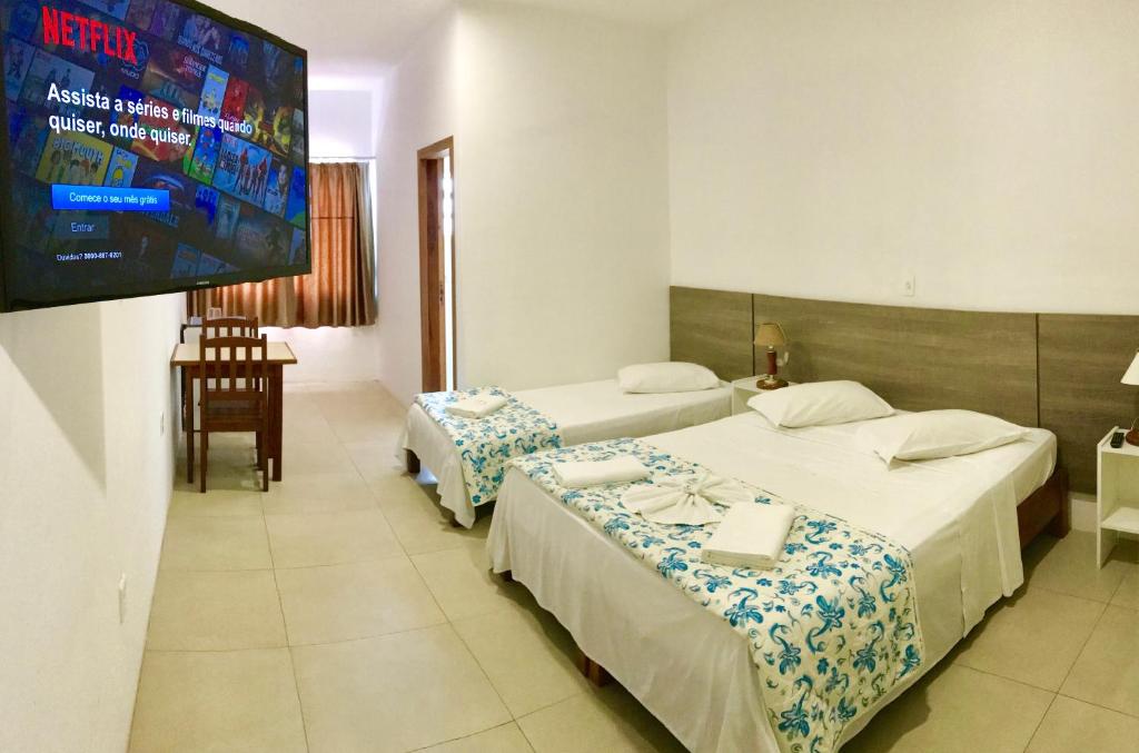 Hotel Pousada Santos - Driepersoonskamer Met Airconditioning