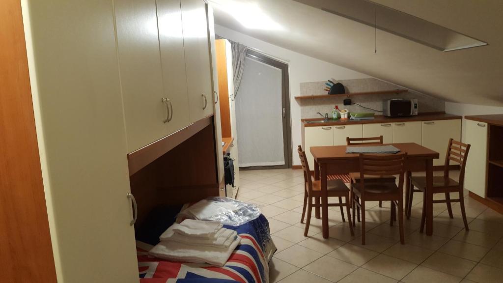 Kuchyňa alebo kuchynka v ubytovaní Residenza Teodolinda