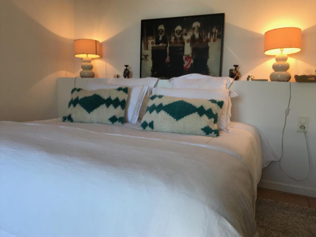 Postel nebo postele na pokoji v ubytování Maison l'Etrier