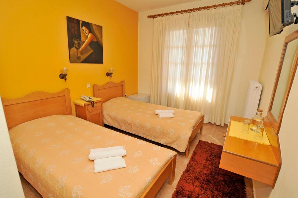 Postel nebo postele na pokoji v ubytování Gorgiani