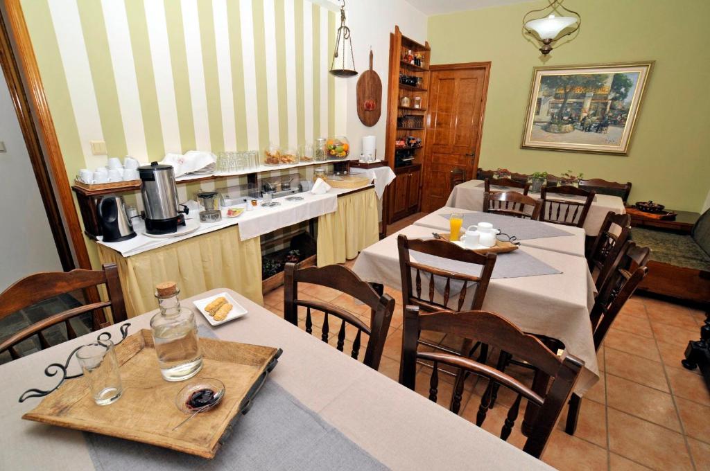 Restaurace v ubytování Gorgiani
