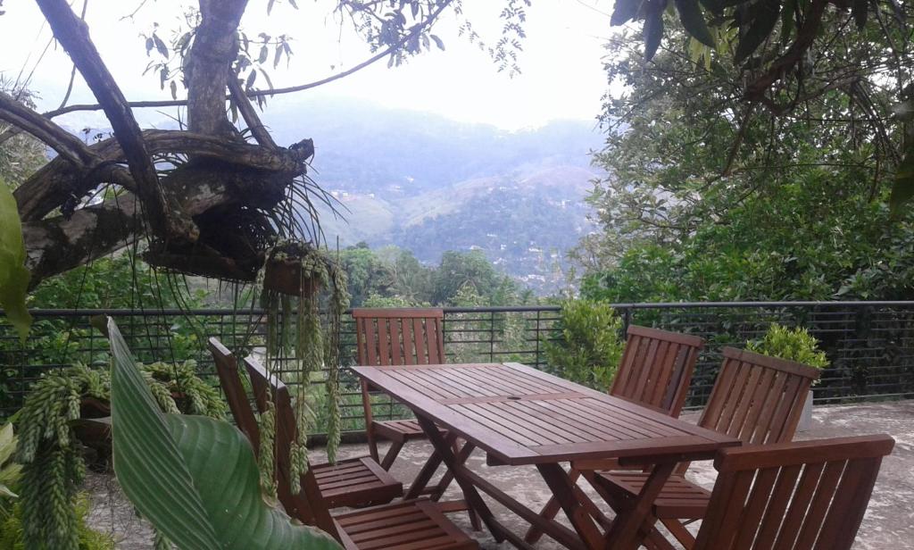 Nespecifikovaný výhled na hory nebo výhled na hory při pohledu z bed and breakfast