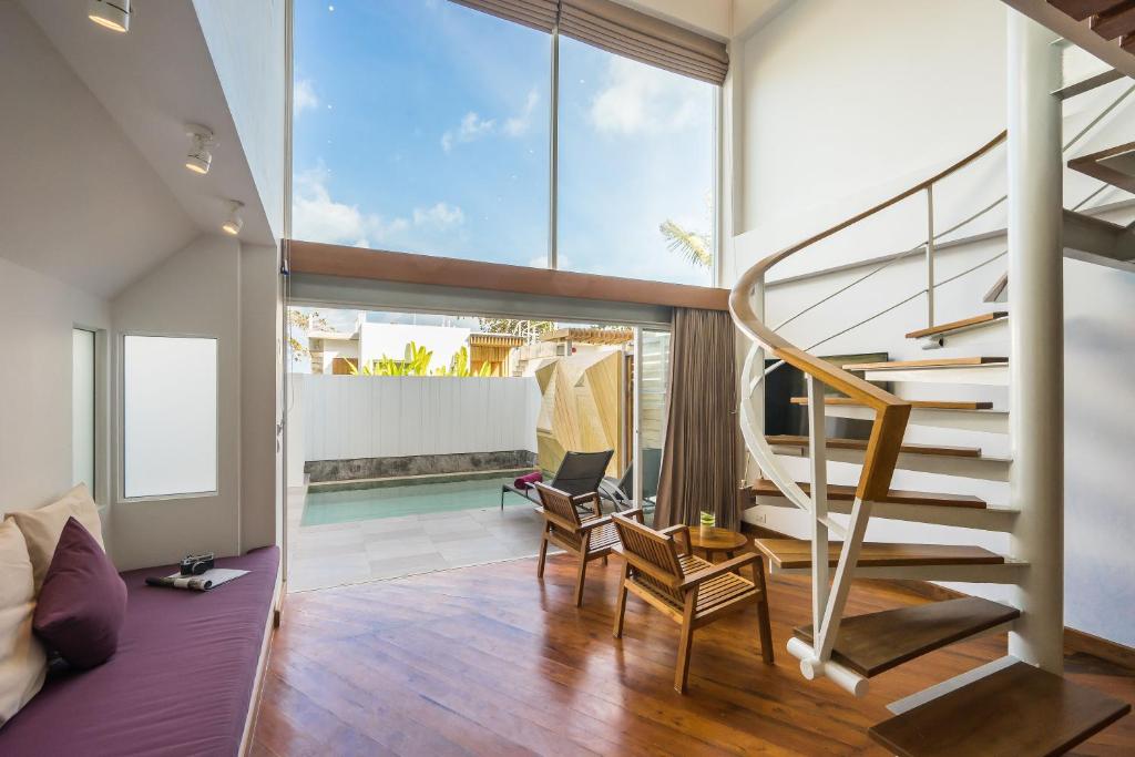 Posezení v ubytování White Sand Samui Resort
