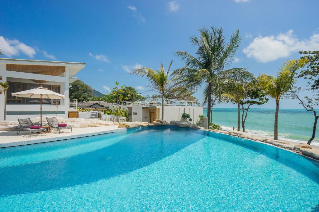 Bazén v ubytování White Sand Samui Resort nebo v jeho okolí