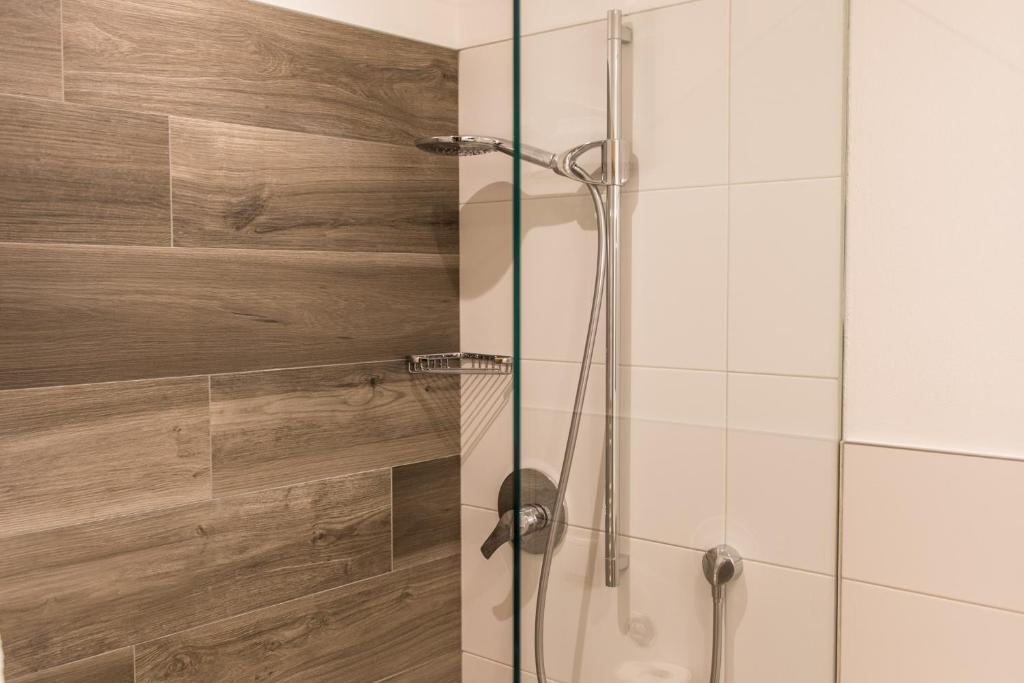 Koupelna v ubytování Haus Gufler