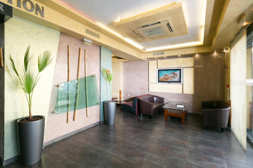 Posezení v ubytování Hotel Gabi