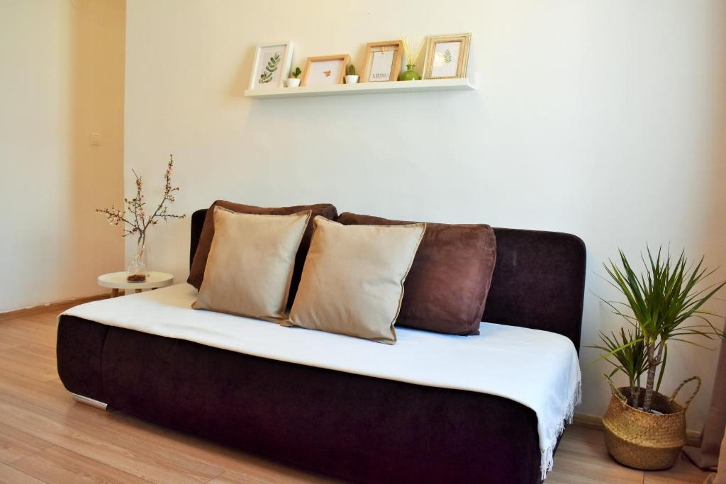 Postel nebo postele na pokoji v ubytování Apartment Antonija