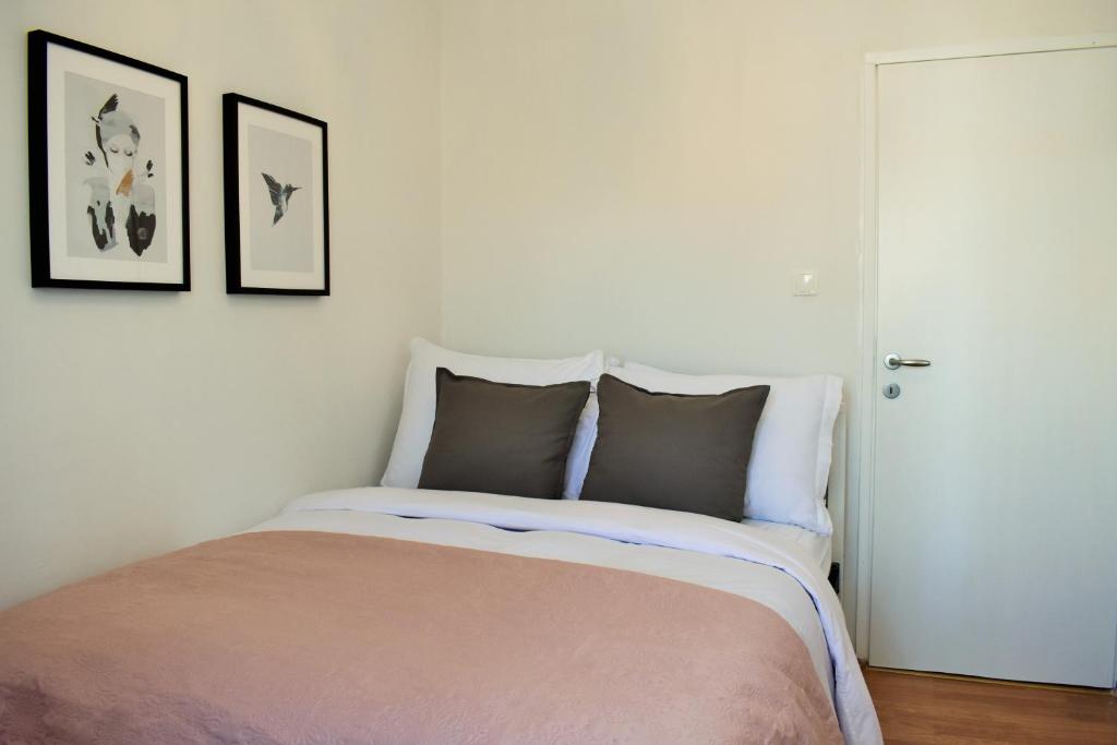 Postel nebo postele na pokoji v ubytování Apartment Antonija