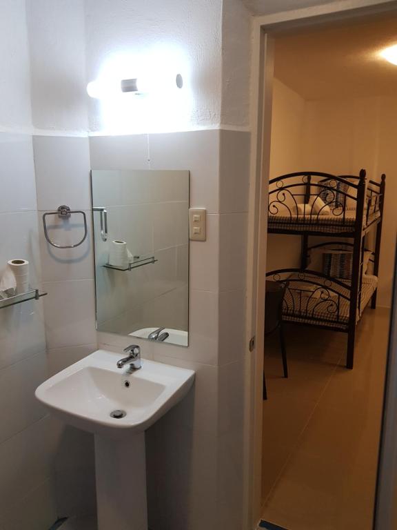 Koupelna v ubytování D´Gecko Hotel