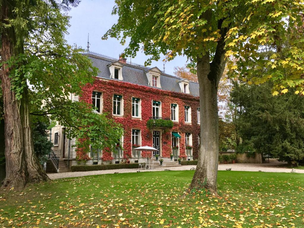 Zahrada ubytování Château de Challanges