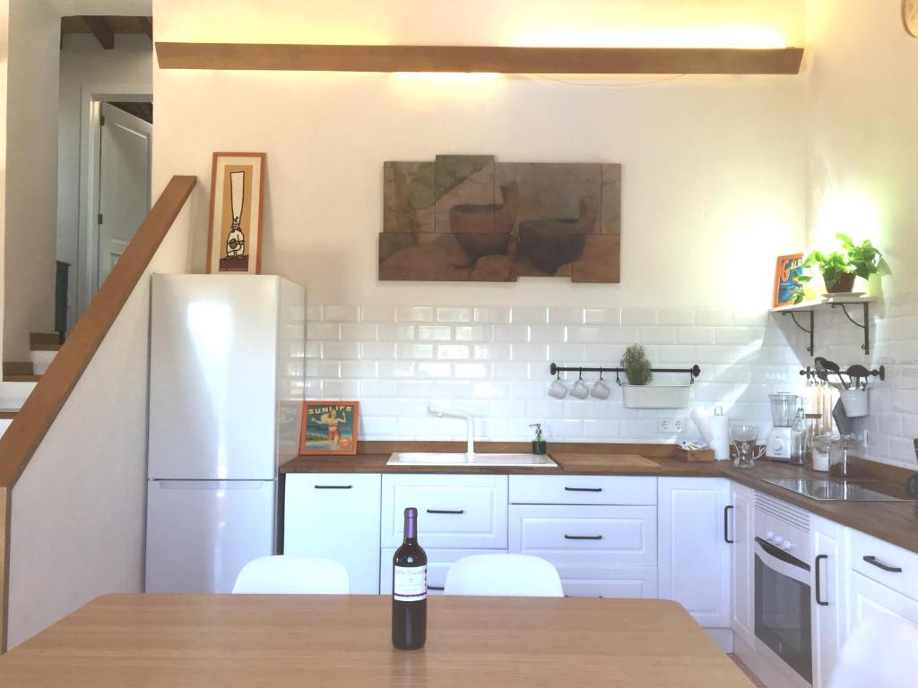 Kuchyňa alebo kuchynka v ubytovaní Finca el Roque
