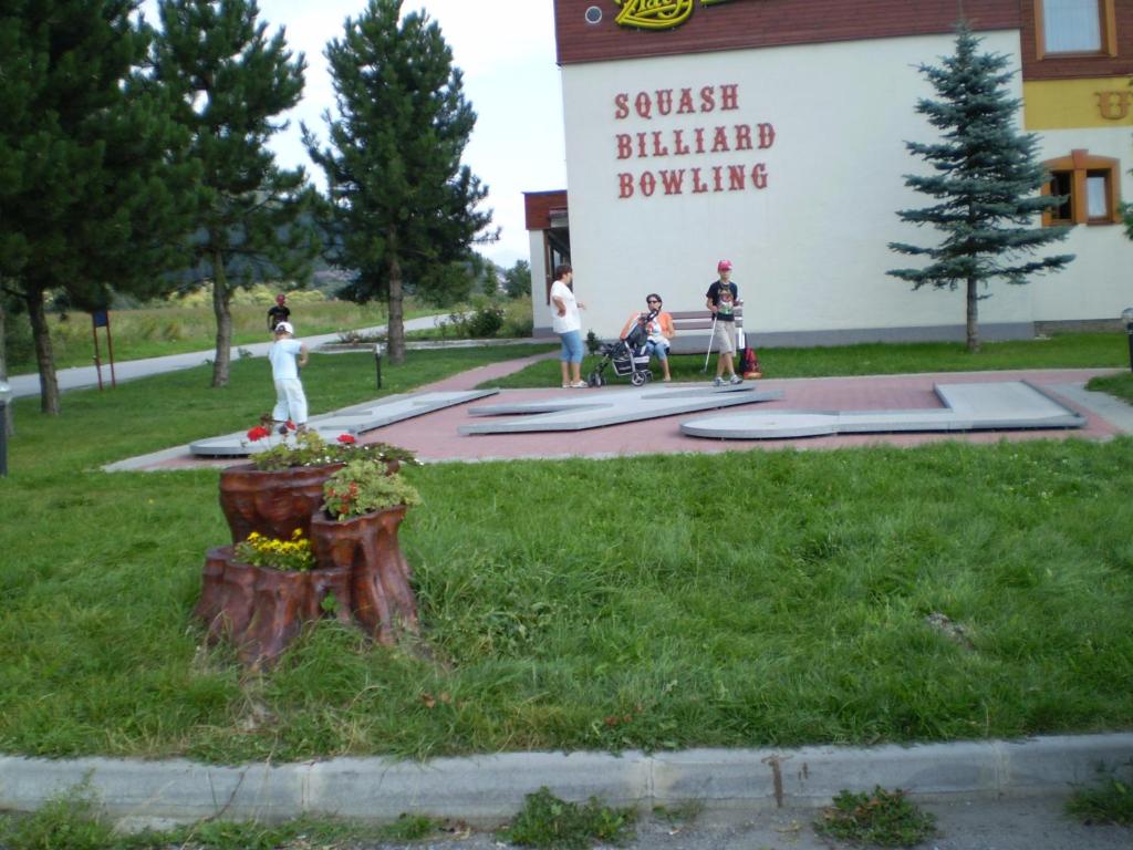Zahrada ubytování Motel Ranč