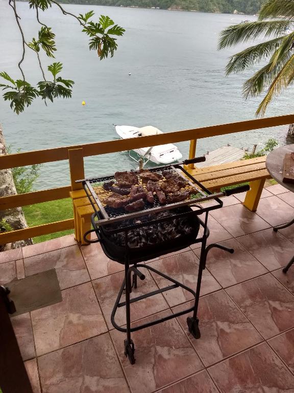  Casa Na Ilha Grande De Frente Pro Mar Com Pier