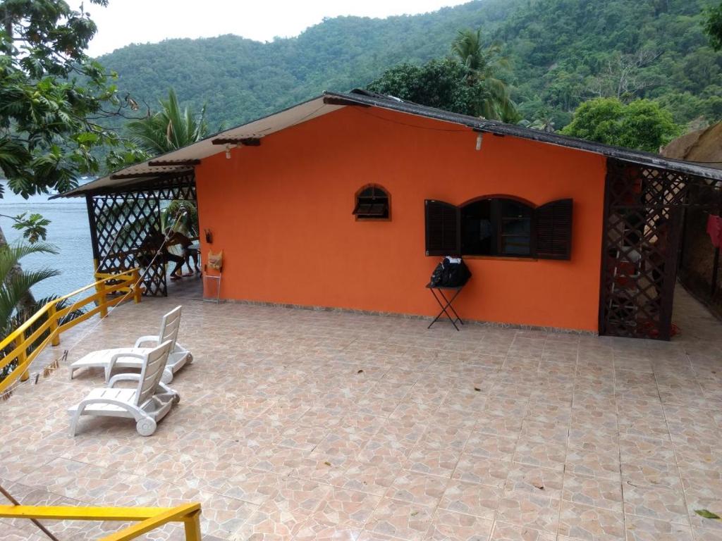  Casa Na Ilha Grande De Frente Pro Mar Com Pier